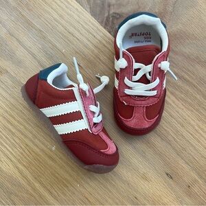 Toddlers toe tots barefoot sneakers adidas samba look alike